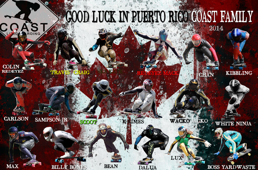 GOOD TO SEE EVERYONE SK8ING THEMSELVES TO DEATH!!!!!!!! SHOOT FAST KICK ASS!!!!
				
 on COASTLONGBOARDING.COM